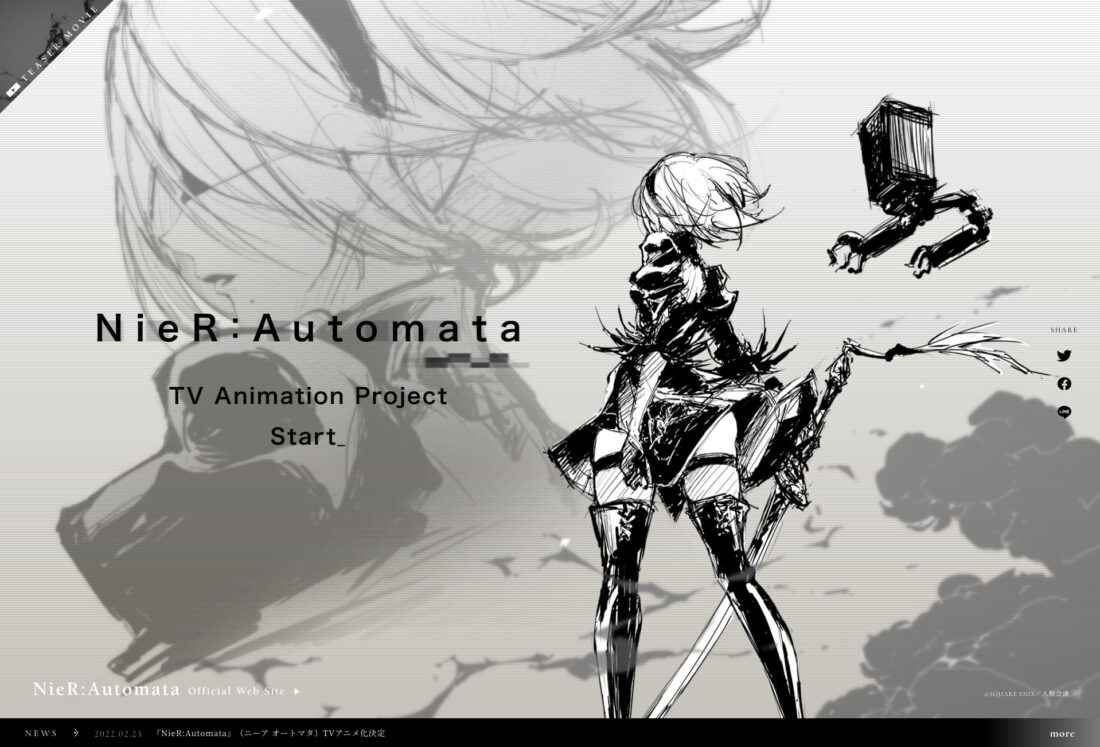 『NieR:Automata』（ニーア オートマタ）TVアニメ公式サイト
